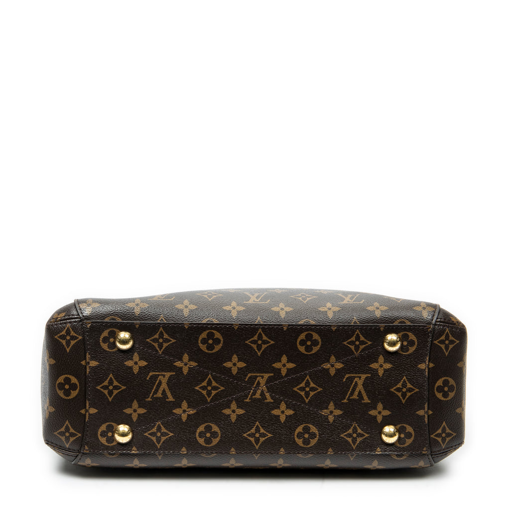 Shoulder Bag Montaigne MM Brown Monogram Canvas