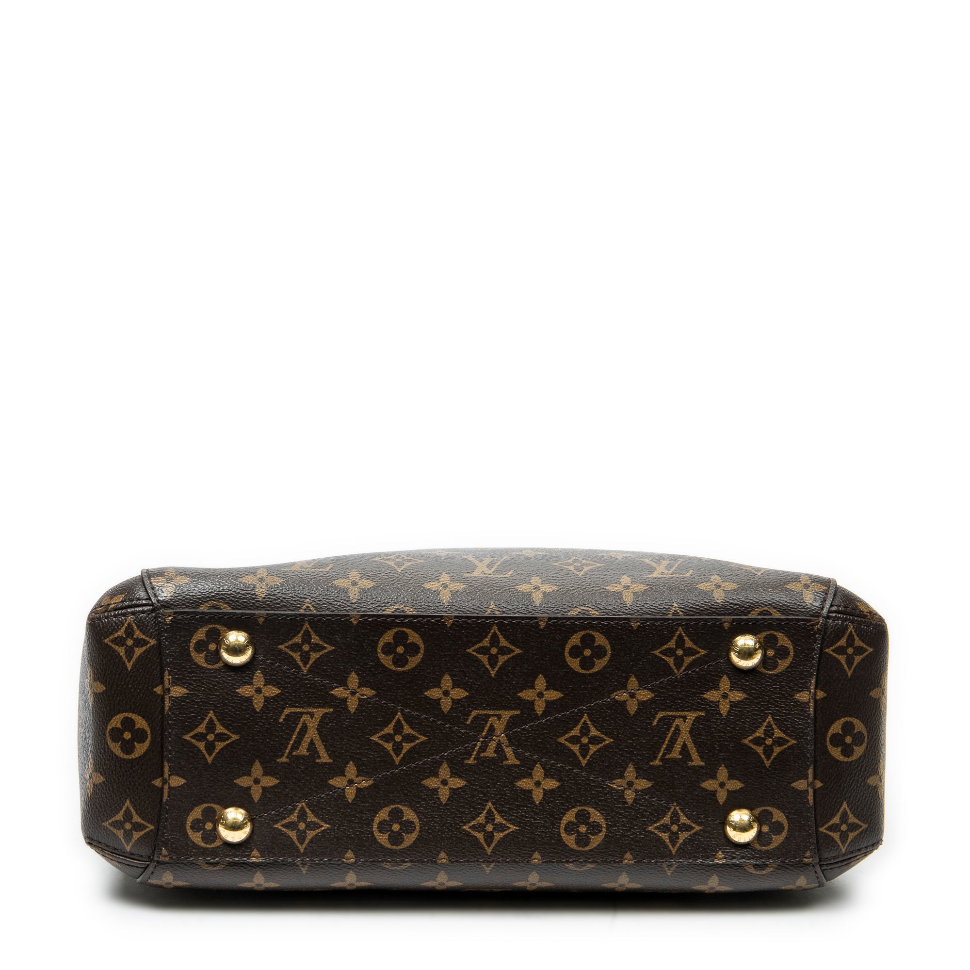 Shoulder Bag Montaigne MM Brown Monogram Canvas