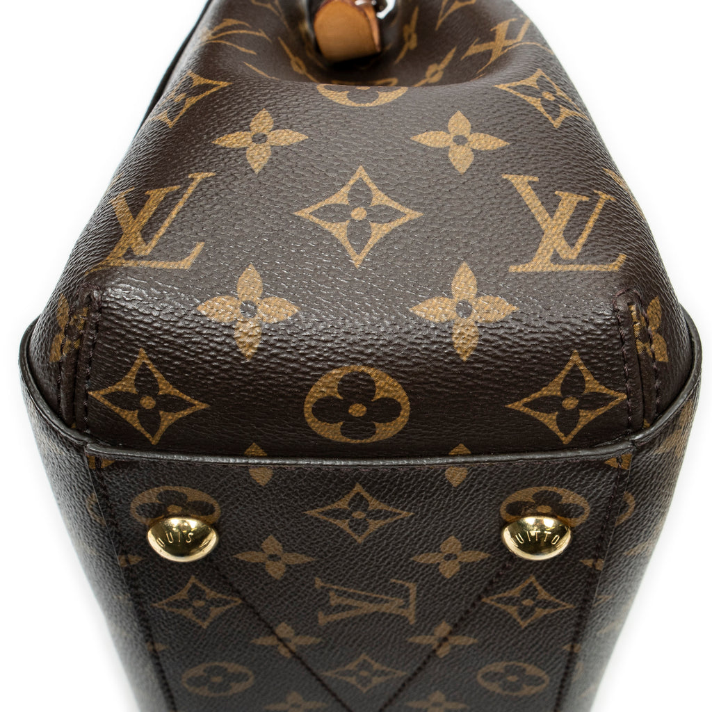 Shoulder Bag Montaigne MM Brown Monogram Canvas
