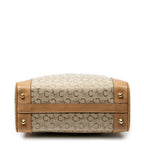 Handbag Vintage Boston Beige C Macadam Coated Canvas