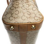 Handbag Vintage Boston Beige C Macadam Coated Canvas