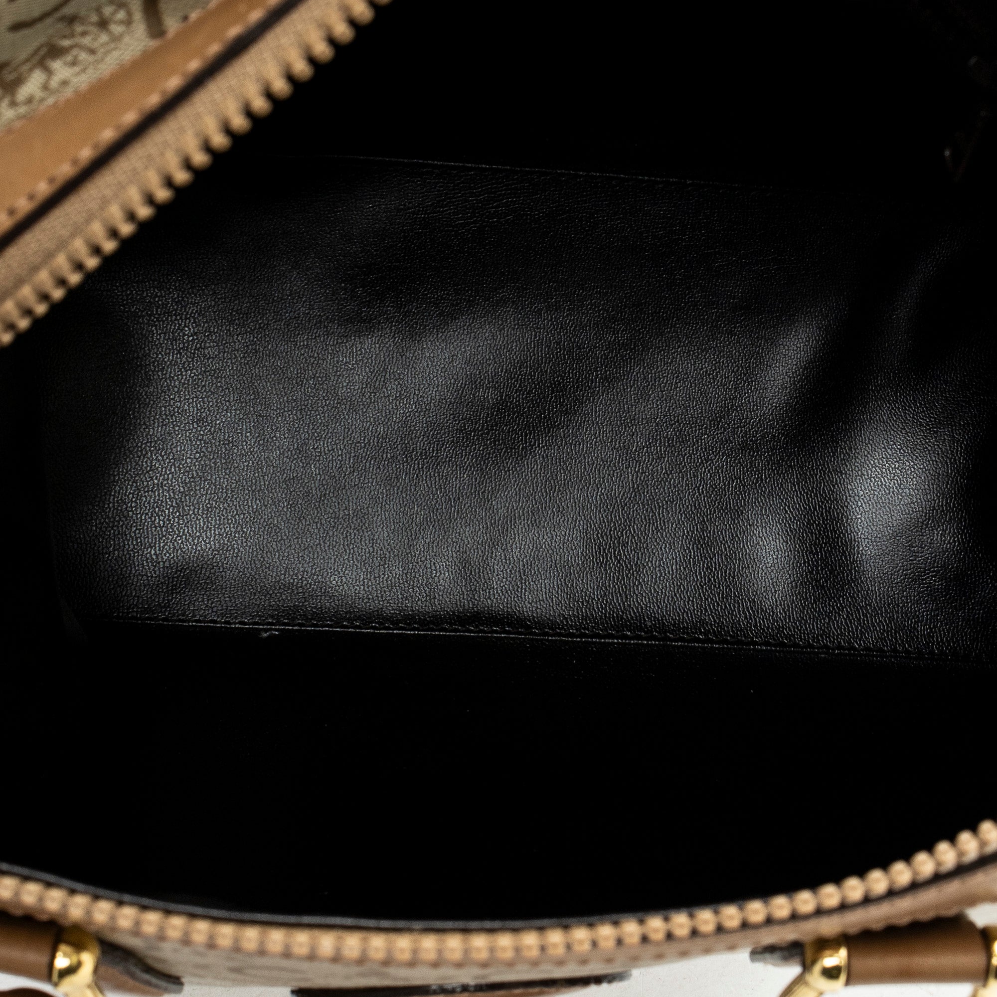 Handbag Vintage Boston Beige C Macadam Coated Canvas