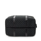 Handbag Vintage Boston Black Macadam Canvas