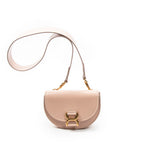 Shoulder Bag Marcie Mini Flap Bag Light Pink Smooth Calfskin Leather
