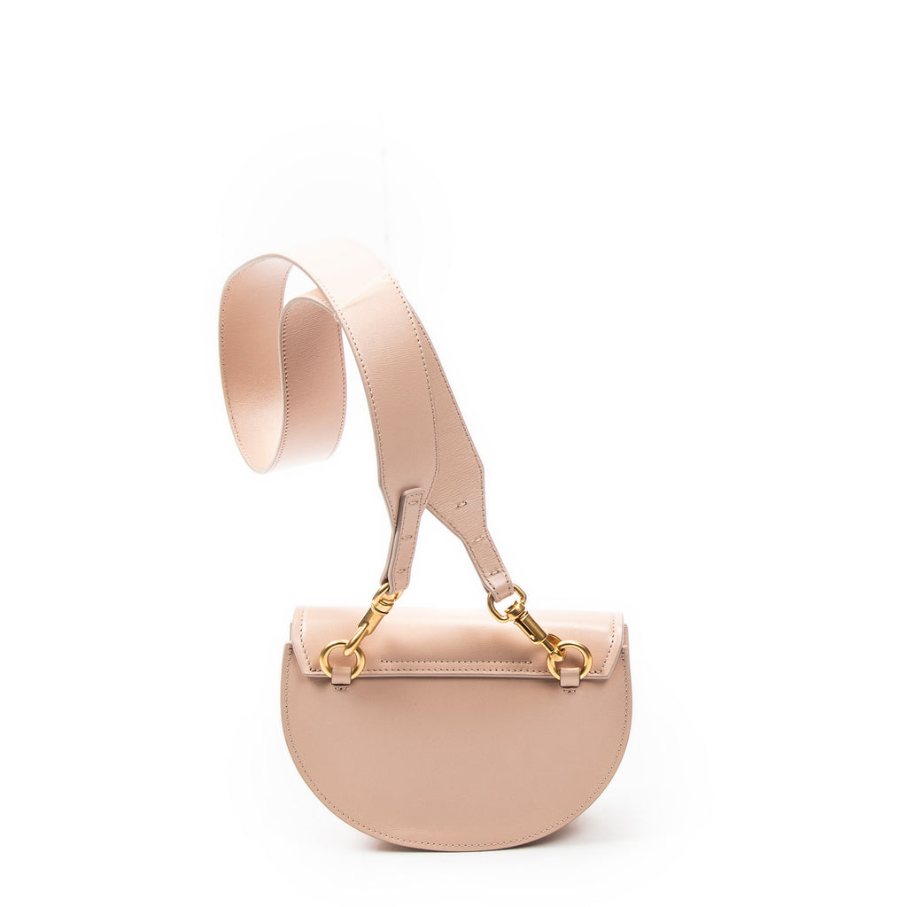 Shoulder Bag Marcie Mini Flap Bag Light Pink Smooth Calfskin Leather