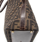 Handbag Large Zucca Shopping Tote Tan Zucca Canvas