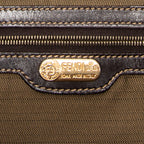 Handbag Large Zucca Shopping Tote Tan Zucca Canvas