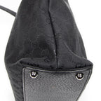 Shoulder Bag Small Eclipse Tote Black Monogrammed Canvas