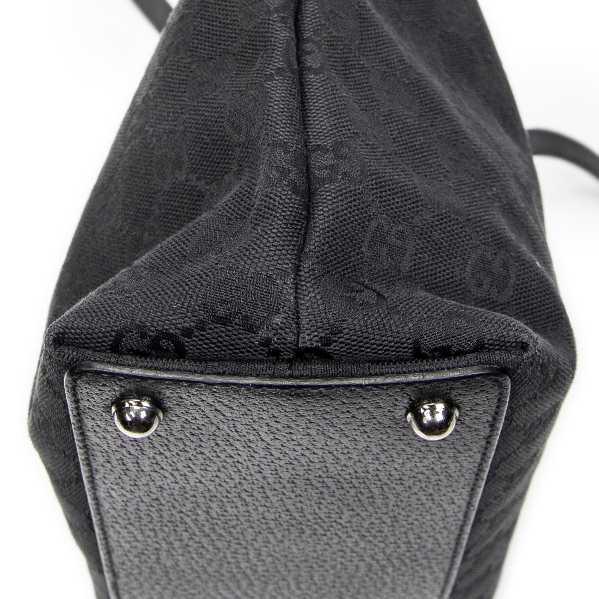Shoulder Bag Small Eclipse Tote Black Monogrammed Canvas