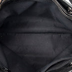 Shoulder Bag Small Eclipse Tote Black Monogrammed Canvas