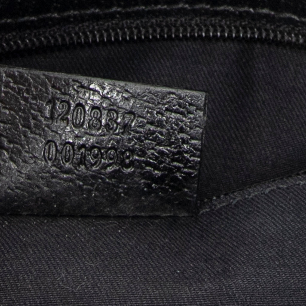 Shoulder Bag Small Eclipse Tote Black Monogrammed Canvas