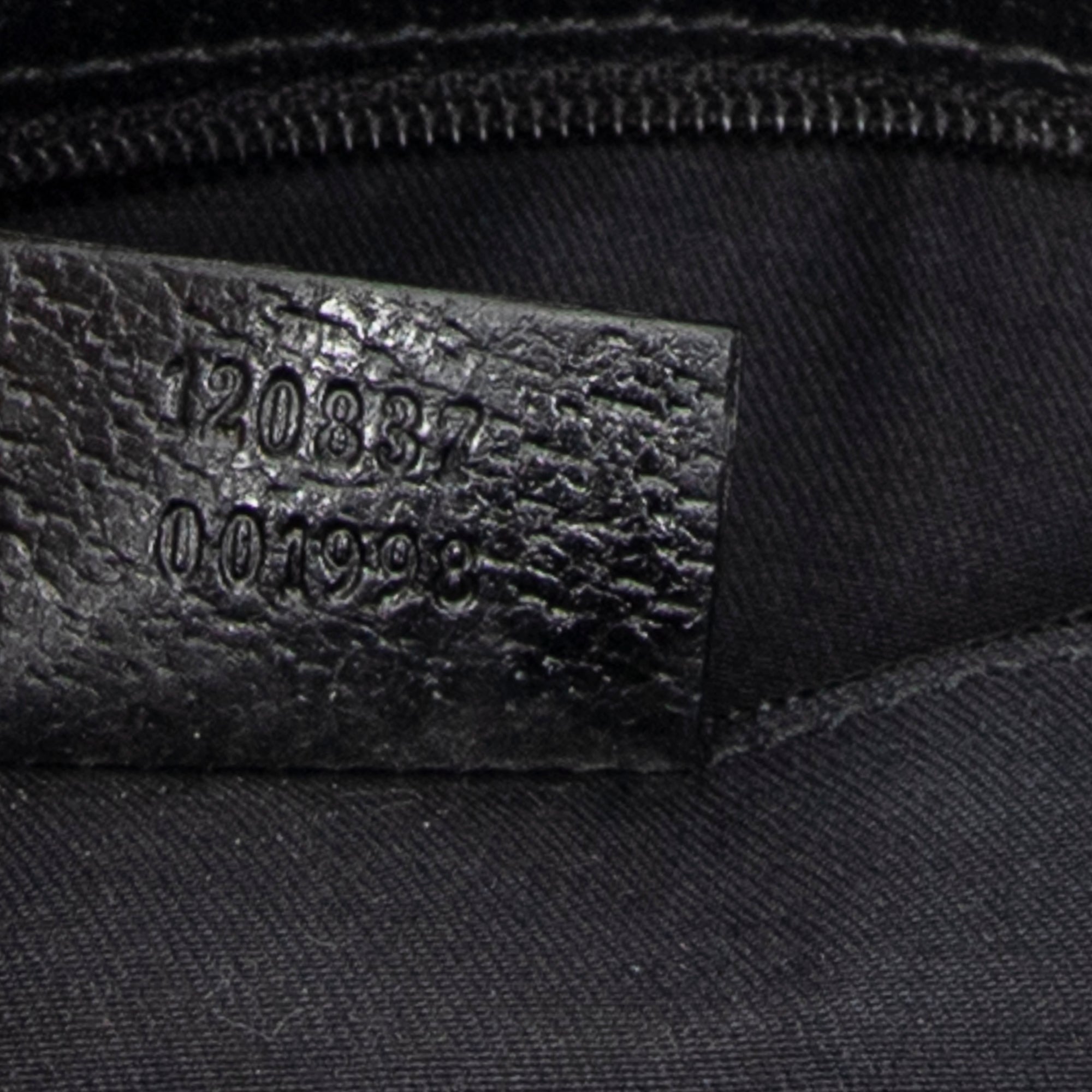 Shoulder Bag Small Eclipse Tote Black Monogrammed Canvas