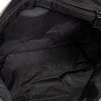 Shoulder Bag Web Rubber Medium Messenger Black Guccissima Leather