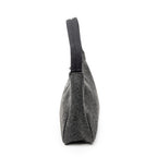 Bolso de hombro deportivo Hobo Bag lona de lana gris