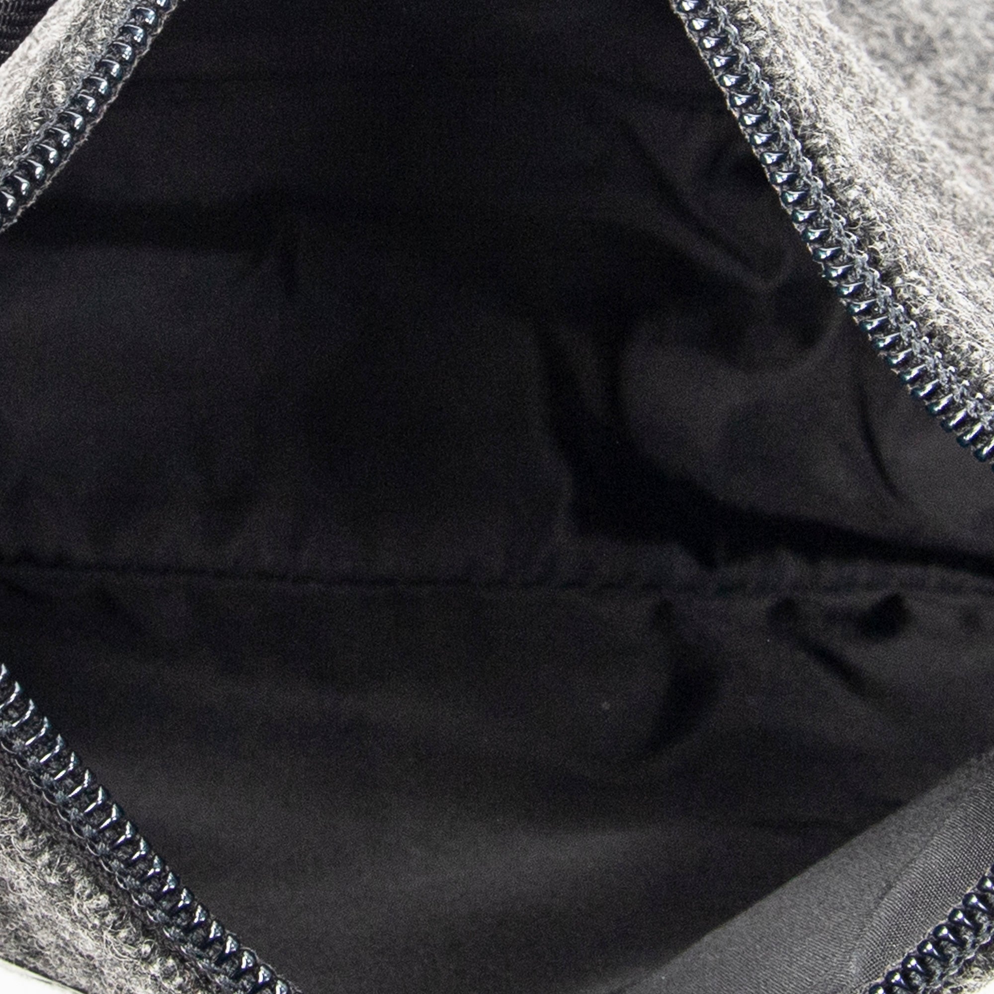 Bolso de hombro deportivo Hobo Bag lona de lana gris
