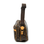 Shoulder Bag Reporter PM Brown Monogram Canvas