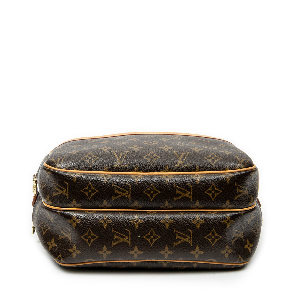 Shoulder Bag Reporter PM Brown Monogram Canvas