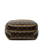 Shoulder Bag Reporter PM Brown Monogram Canvas