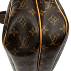 Shoulder Bag Reporter PM Brown Monogram Canvas