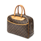 Handbag Deauville Brown Monogram Canvas