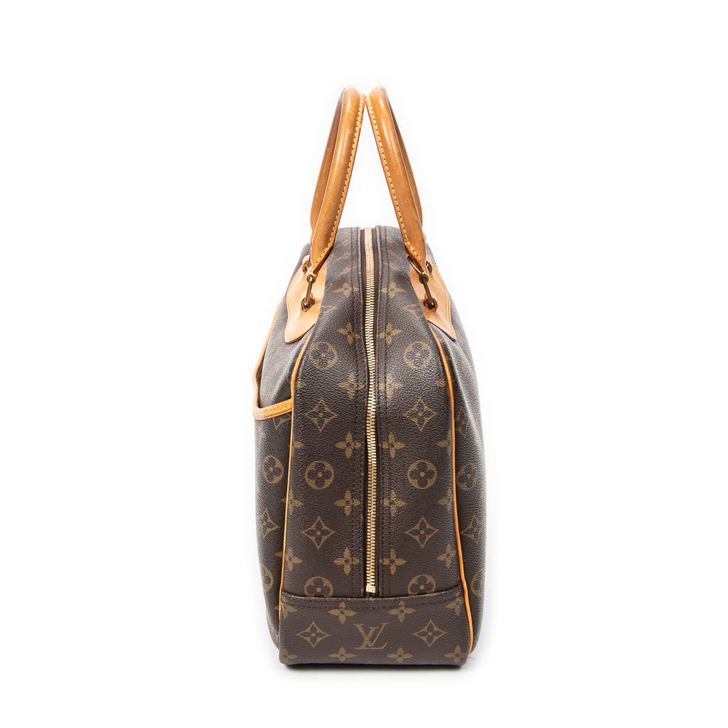 Handbag Deauville Brown Monogram Canvas
