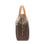 Handbag Deauville Brown Monogram Canvas