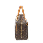 Handbag Deauville Brown Monogram Canvas