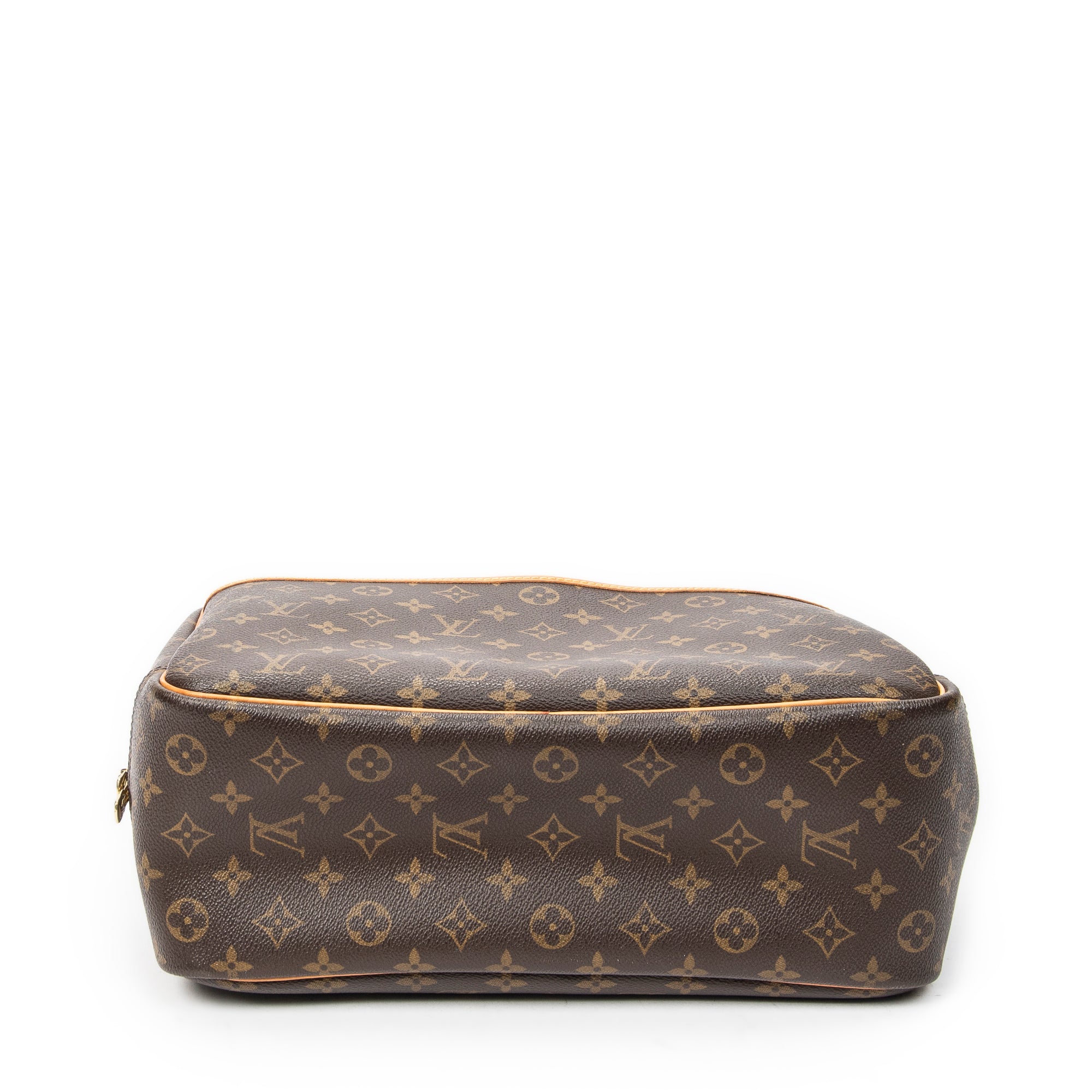 Handbag Deauville Brown Monogram Canvas