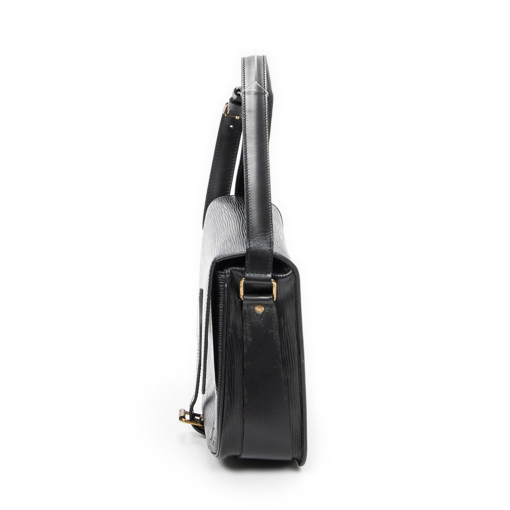 Shoulder Bag Cartouchiere MM Black Epi