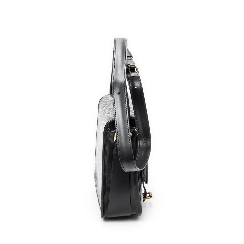 Shoulder Bag Cartouchiere MM Black Epi