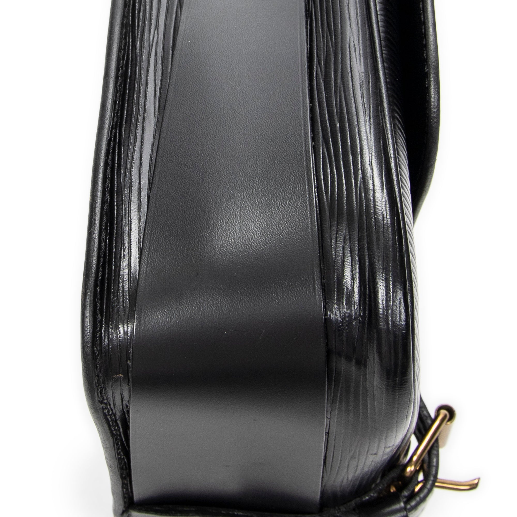 Shoulder Bag Cartouchiere MM Black Epi