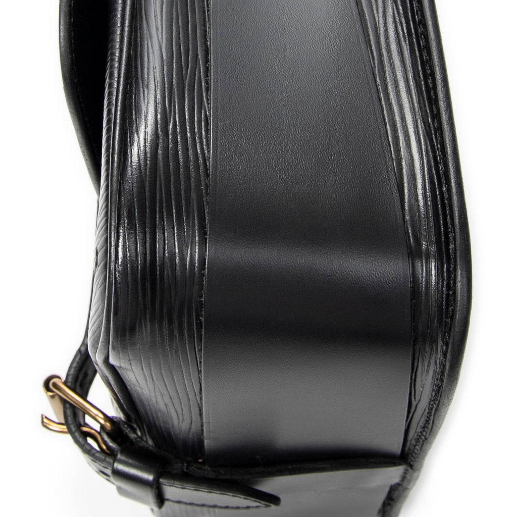 Shoulder Bag Cartouchiere MM Black Epi