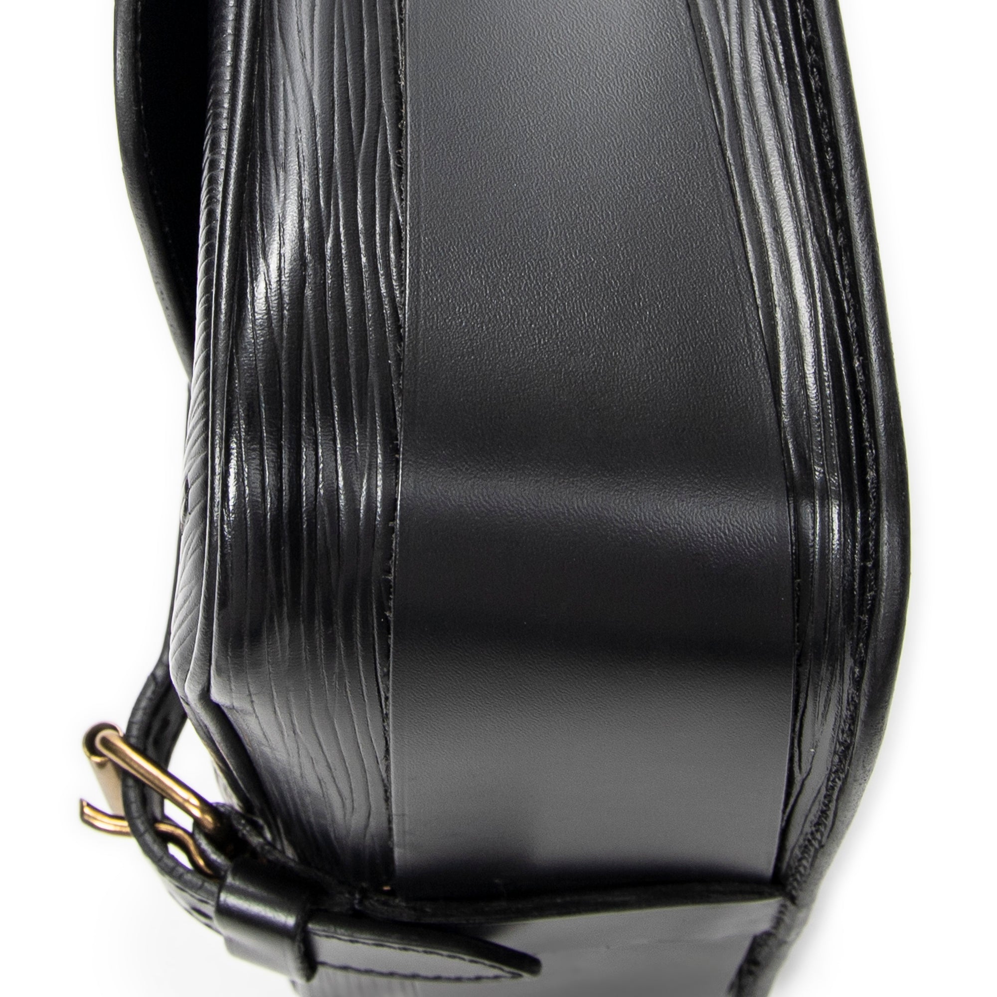 Shoulder Bag Cartouchiere MM Black Epi