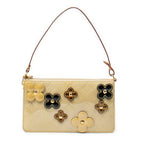 Handbag Lexington Pochette Pistache Monogram Vernis