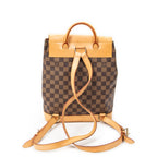 Backpack Arlequin Brown Damier Ebene