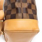 Backpack Arlequin Brown Damier Ebene
