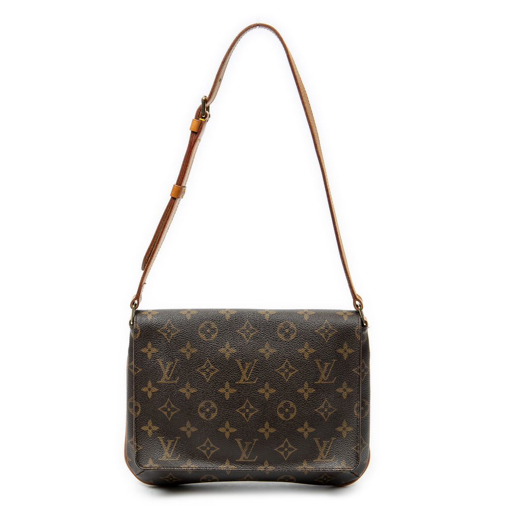 Shoulder Bag Musette Tango Brown Monogram Canvas