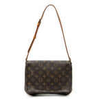 Shoulder Bag Musette Tango Brown Monogram Canvas