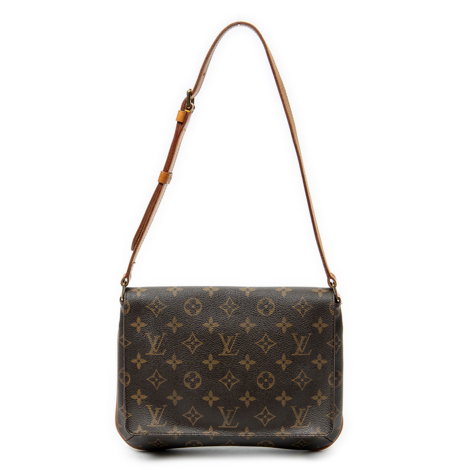 Shoulder Bag Musette Tango Brown Monogram Canvas