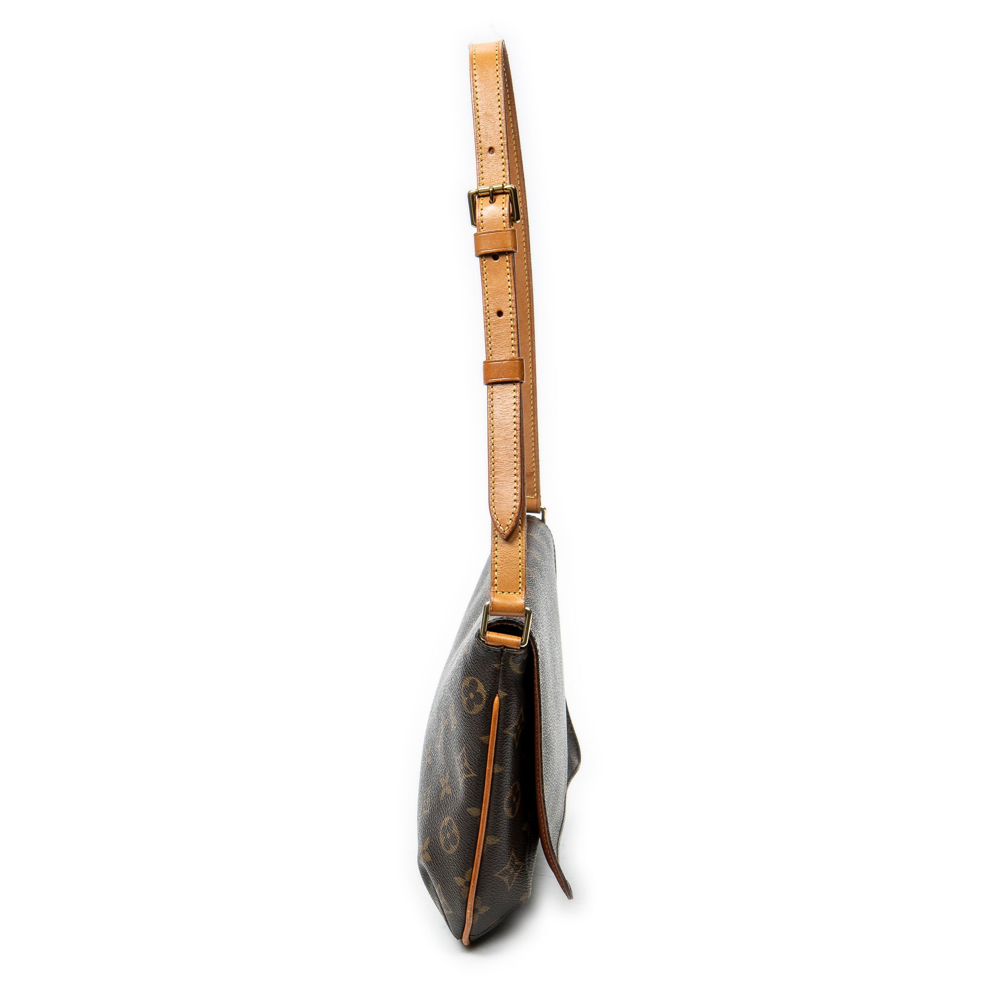 Shoulder Bag Musette Tango Brown Monogram Canvas