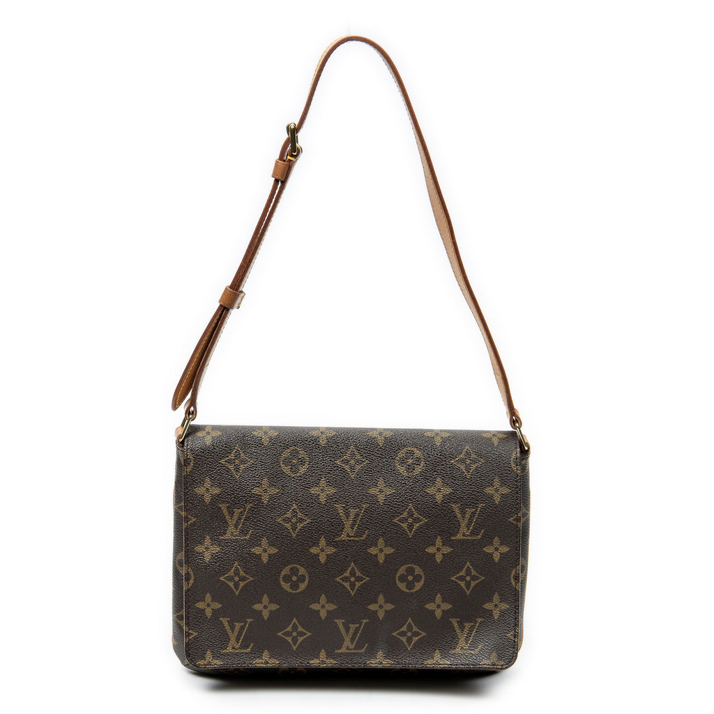 Shoulder Bag Musette Tango Brown Monogram Canvas