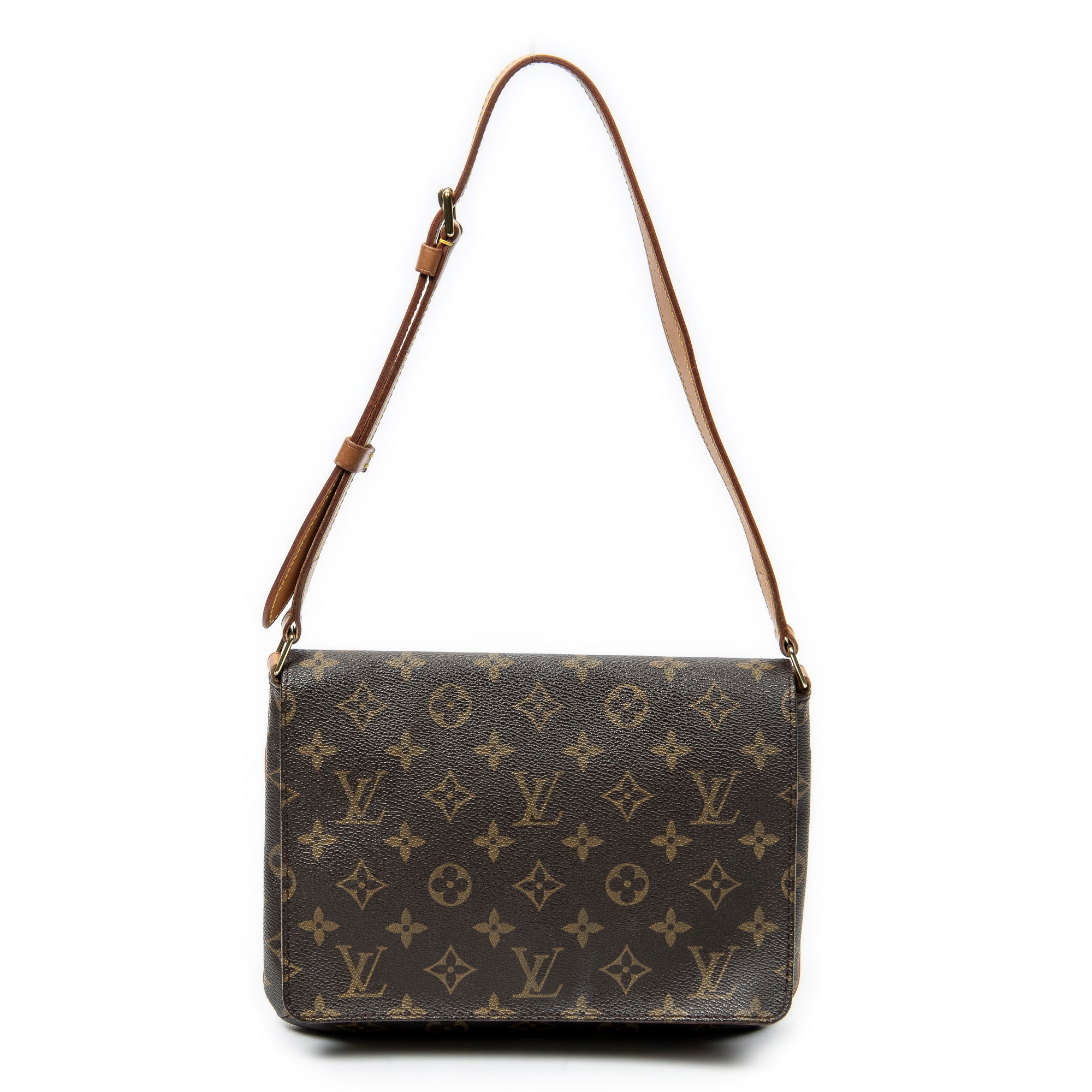 Shoulder Bag Musette Tango Brown Monogram Canvas