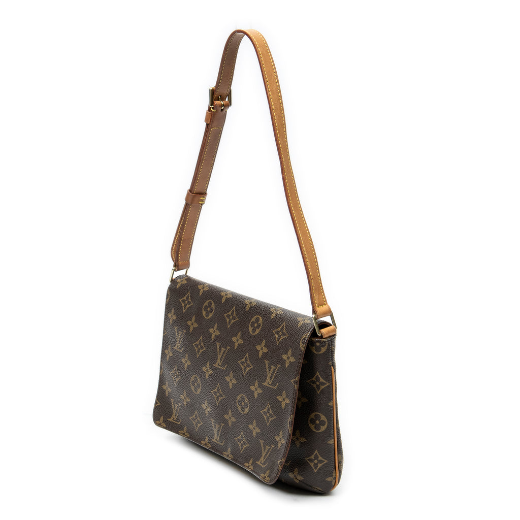Shoulder Bag Musette Tango Brown Monogram Canvas