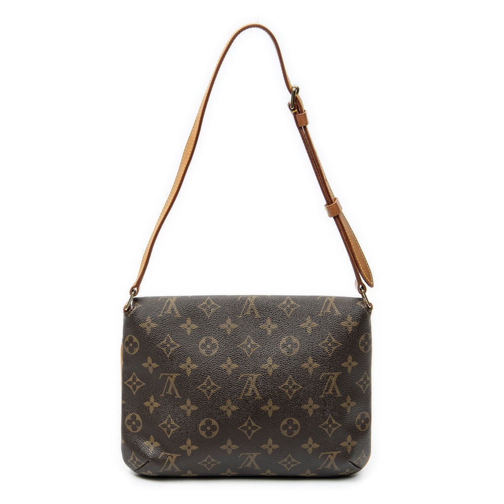 Shoulder Bag Musette Tango Brown Monogram Canvas