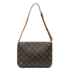 Shoulder Bag Musette Tango Brown Monogram Canvas