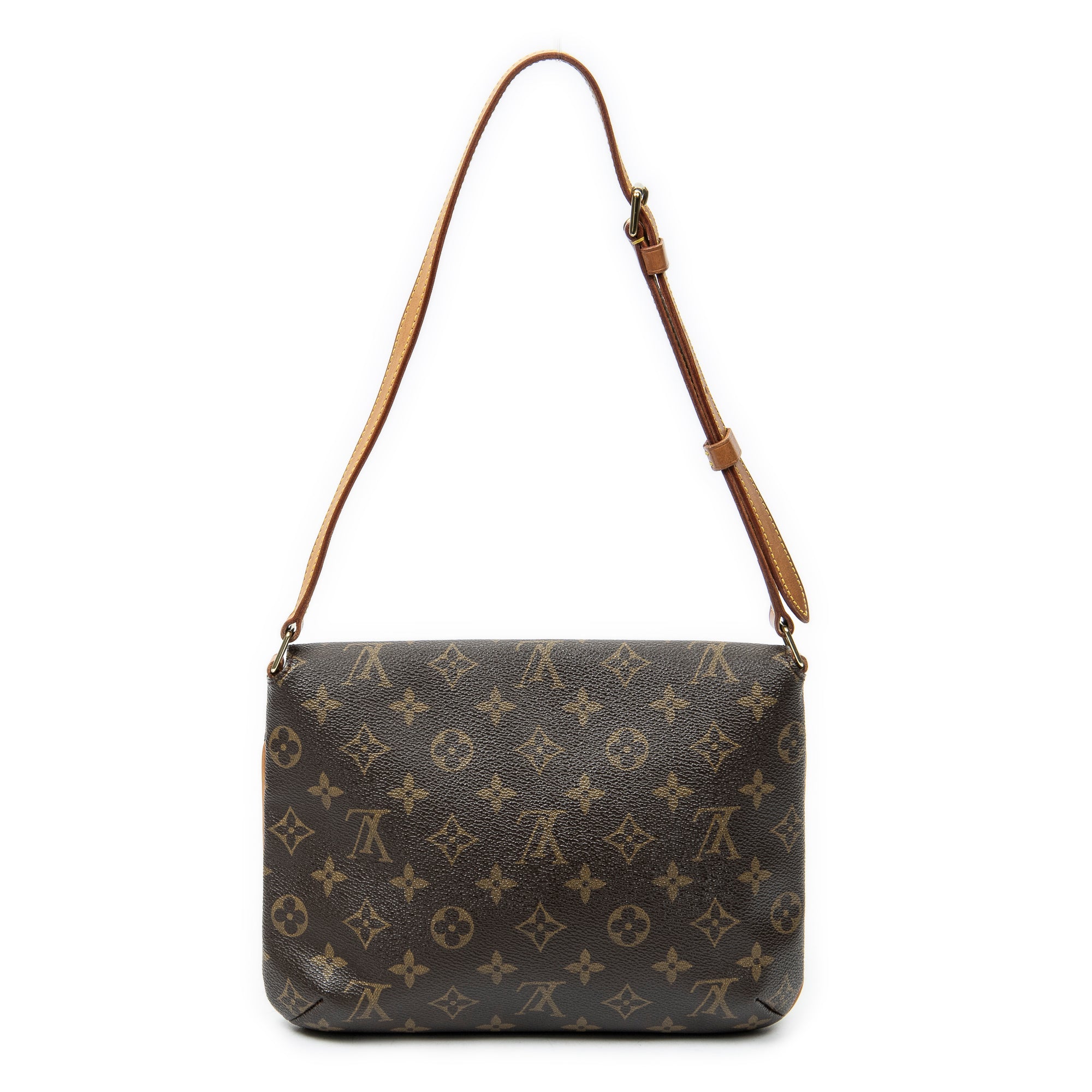 Shoulder Bag Musette Tango Brown Monogram Canvas