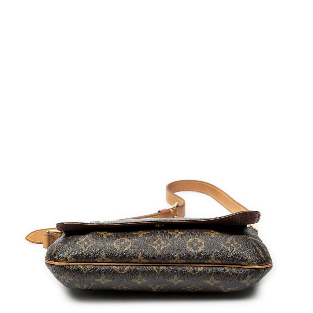 Shoulder Bag Musette Tango Brown Monogram Canvas