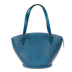 Shoulder Bag St-Jacques Shopping GM Blue Epi