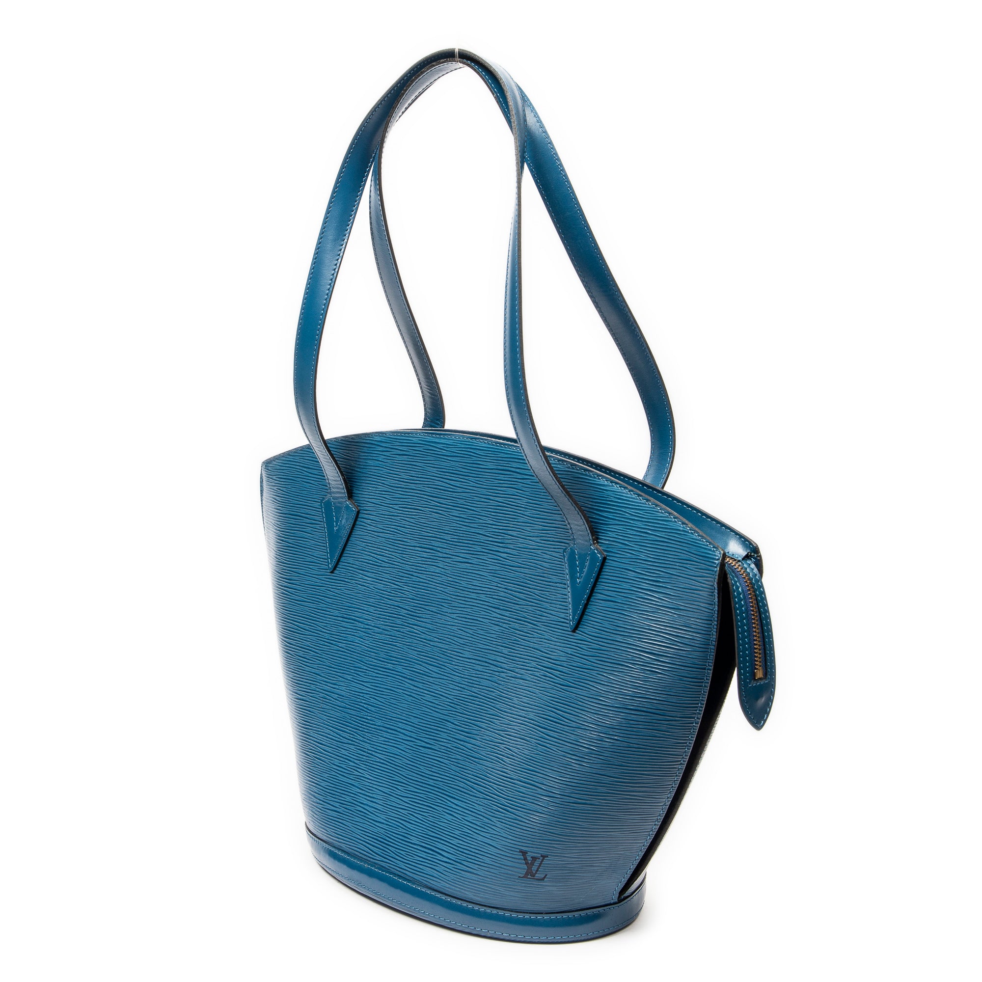 Shoulder Bag St-Jacques Shopping GM Blue Epi
