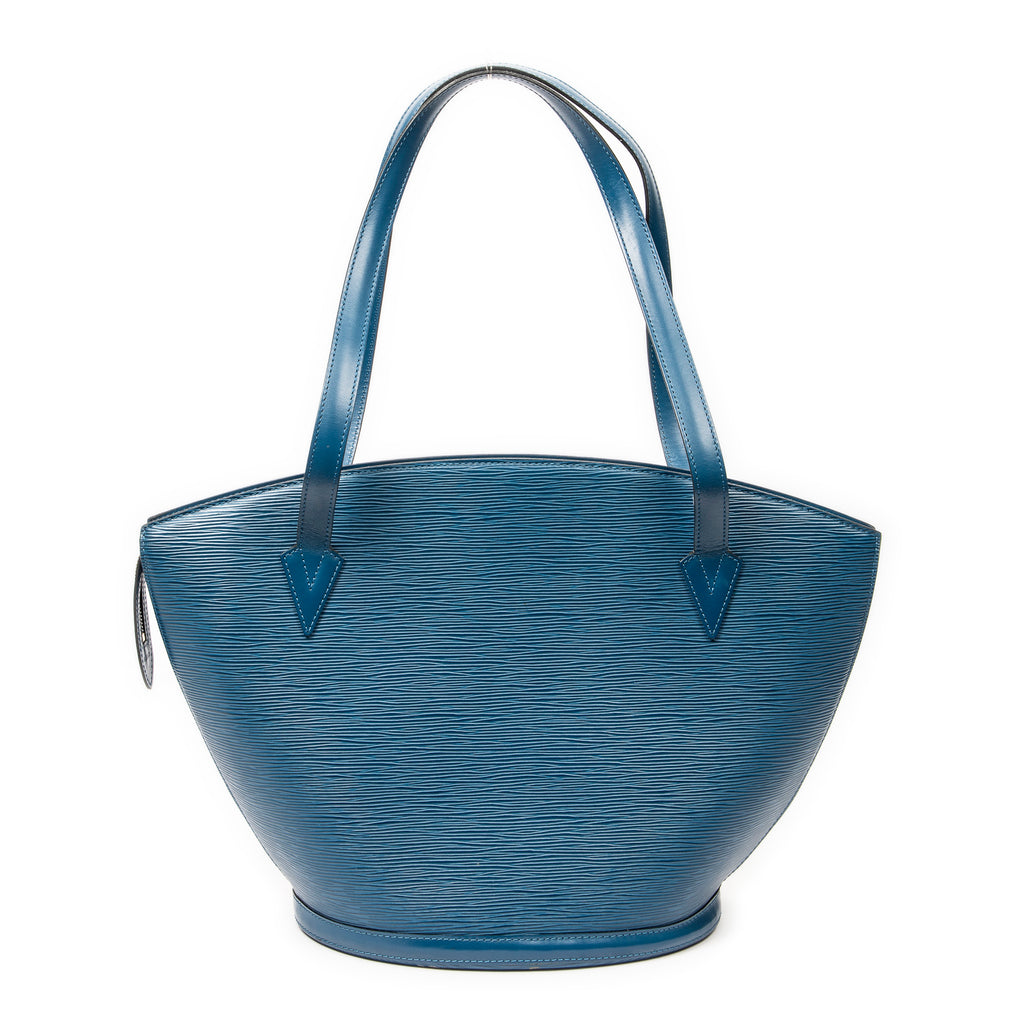 Shoulder Bag St-Jacques Shopping GM Blue Epi